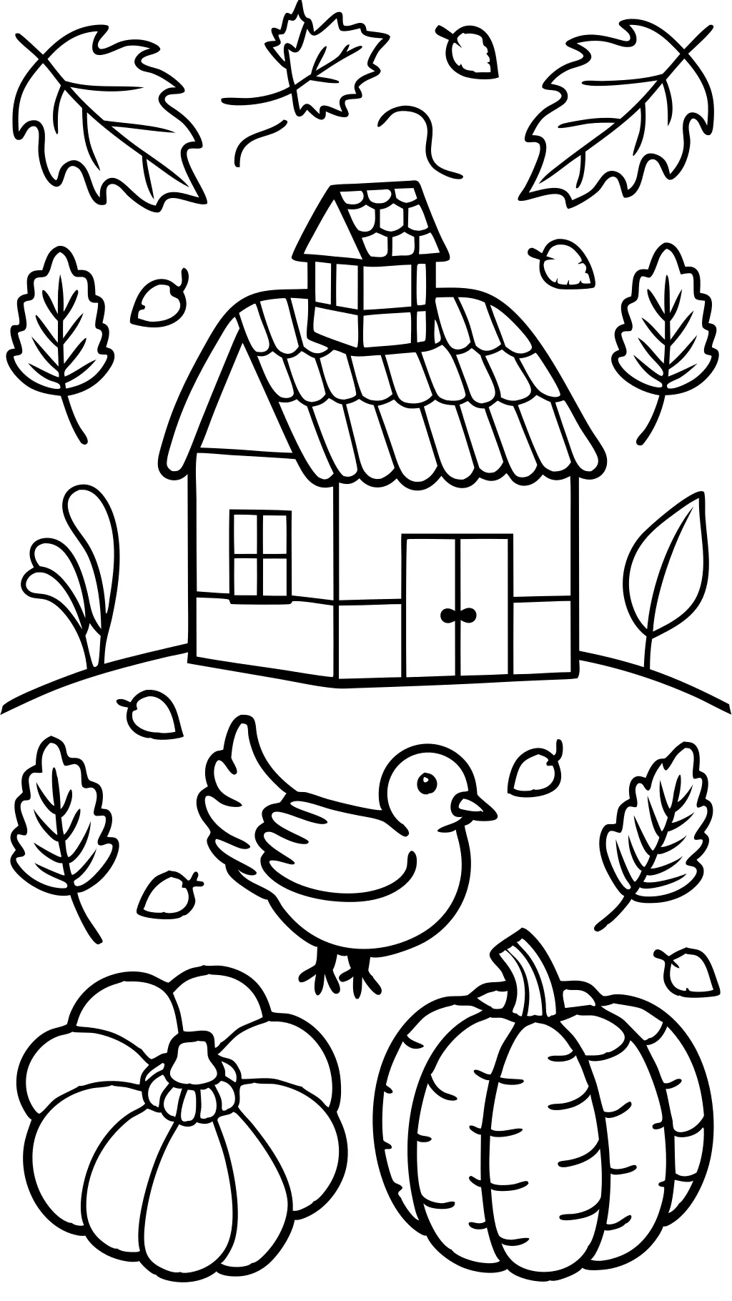 coloriages de Thanksgiving à imprimer gratuitement